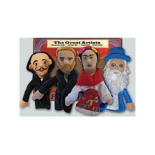 Childrens Toyshop  Toys : ARTIST FINGER PUPPET SET