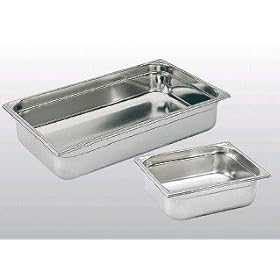 【クリックで詳細表示】ブウジャー ステンレス ホテルパン 7440.20 1/3×200mm： ホーム＆キッチン