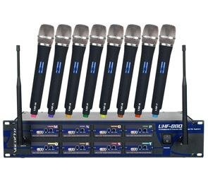VocoPro UHF-8800 8-Channel Wireless Microphone System
