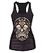 Ninimour- Digital Print Gothic Punk Tank Top Bodysuit