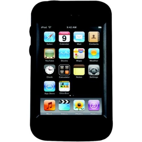 Otterbox Defender Series iPod Touch 2G and 3G Outer Crystal Inner Silicone Case (Black)