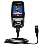 Classic Straight USB Cable for the Samsung SCH-U620 with Power Hot Sync and Charge capabilities - Gomadic Brand w/ TipExchange Technology