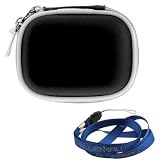 Best Price GTMax Durable Eva Carrying Case - Black for Apple iPod Nano 8GB 16GB (6th Generation) 6 6G & iPod shuffle 2GB (4th Generation) (Free Gift Bluemall Wrist Strap Lanyard Included)