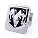 Dodge RAM OEM Logo Chrome Finish Metal Tow Hitch Cover