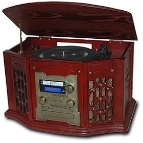 Lasonic Electronics LAS-ANQ-800R Lasonic Turntable/CD Recorder