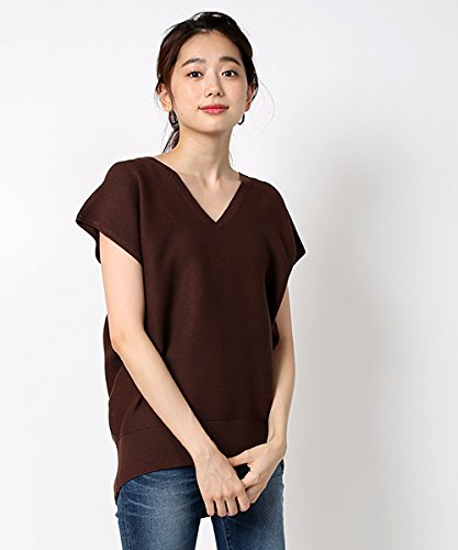 (フリークスストア) FREAK'S STORE 強撚スキッパーニット 33388800310