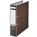 Leitz 10105075 Ordner Plastik 180�, mit Schlitzen, A4, breit, braun