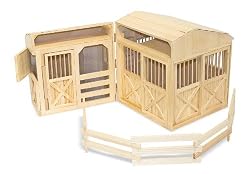 Melissa & Doug Folding Horse Stable