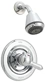 Delta Classic Pressure Balance Single-Handle Shower Faucet, Chrome/Pearl Brass #1724-74/74CB