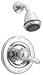 Delta 1724-74/74CB Classic Pressure Balance Single-Handle Shower Faucet, Chrome/Pearl Brass