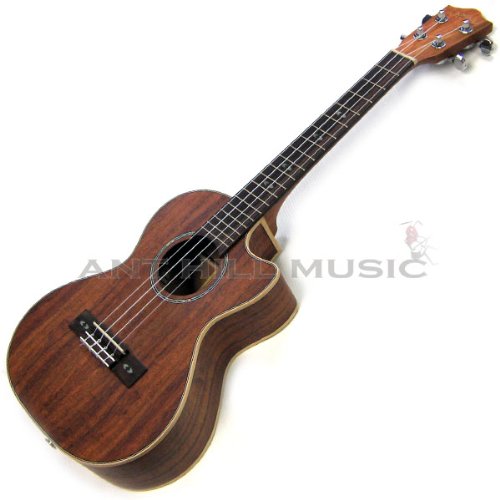 Lanikai CK-TEQ Acoustic-Electric Tenor Ukulele Koa Rosewood Fretboard