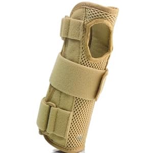 Airflow Wrist Support Brace 8", Pro-Lite FLA Orthopedics - Tan