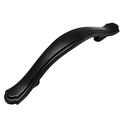 Cosmas 8816FB Flat Black Cabinet Hardware Handle Pull - 3
