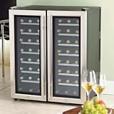 Silent Silent 48-Bottle - 2 Temperature Zones Wine Refrigerator