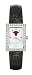 Chicago Bulls Ladies Allure Watch Black Leather Strap