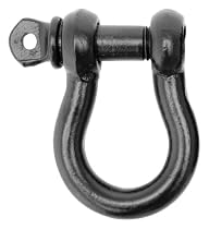 Smittybilt 13047B 3/4" Black D-Ring