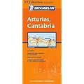 Carte routi�re : Asturias, Cantabria