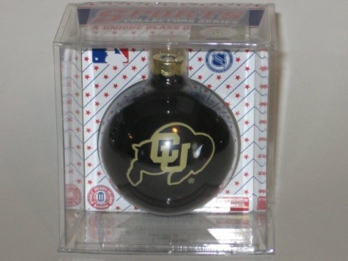 Buy COLORADO BUFFALOES (2 5 8 In Diameter) Glass Logo CHRISTMAS ORNAMENT by WeSellSports