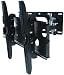 * Fully Adjustable SWIVEL ARM Wall Mount Professional TILT BRACKET in Black for GNR 32 inch LCD TV / PC monitor TFT