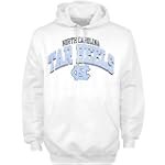 North Carolina Tar Heels (UNC) White Arched Hoody Sweatshirt