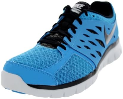 Nike Men's Flex 2013 RN Vivid Blue/Black/Blk/Smmt White Running Shoe 8.5 Men US