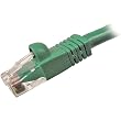 25' Snagless Molded Boot Cat5e Patch Cable - Green