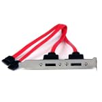 StarTech.com ESATAPLATE2 Support 2 SA...