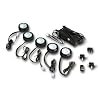 Westek ALV50RC 20-Watt Halogen Line Voltage Accent Light Kit, 5 Pack, Bronze