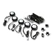 Westek ALV50RC 20-Watt Halogen Line Voltage Accent Light Kit, 5-Pack, Bronze