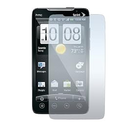 5x HTC EVO SHIFT 4G Premium Clear LCD Screen Protector Cover Guard Shield Flim Kit