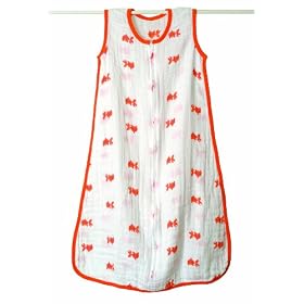 aden + anais Mod About Baby Muslin Sleeping Bag (Fish, Extra Large)