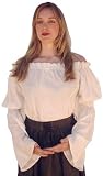 Eigenschaften GOTHIC STORE HEINSBERG / MITTELALTER GOTHIC CARMEN BLUSE LARP MAGD GEWAND 2076 Natur L/XL