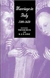 Marriage in Italy, 1300-1650