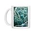Blue fishing net, rope and floats, Roscoff, France Photo Mugs