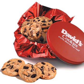 Fresh Baked Cookies 1 lb. Tin by David