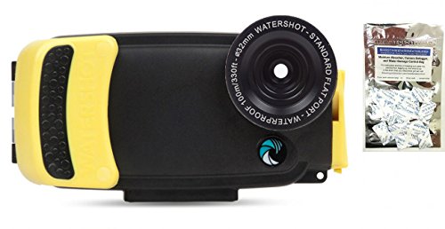 iPhone 6/6s PRO Line Underwater Camera Housing by Watershot w/ Free Moisture Absorbers