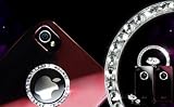 Genuine Swarovski Crystal Hard Case Cover w/ Screen Protector for Apple iph ....
