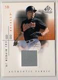 2001 SP Game Used Cal Ripken Game Used Jersey Baseball Card