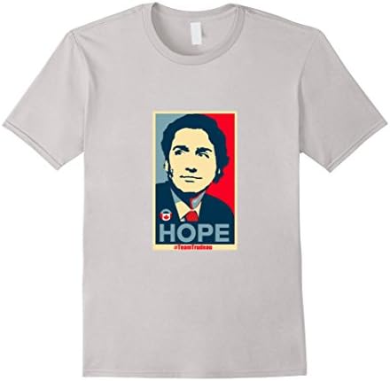 Justin Trudeau - Male Large - Silver