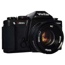 Vivitar Vivitar V3800N 35mm Manual Focus Camera Kit with 50mm Lens