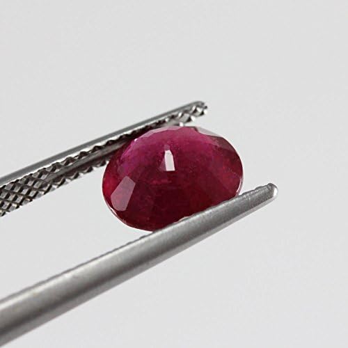 2.51ct 100%natural Top AAA Sparkling Oval Rich Red Ruby Mozambique