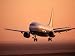 Airplane (Landing) Art Poster Print - 13" X 19"