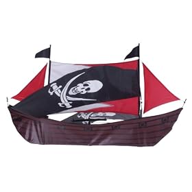 Click here to buy Go Fly A Kite Small Pirate Ship Kite by Go Fly A Kite.