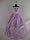 Cute Little Purple Ball Gown Made to Fit the Barbie Doll