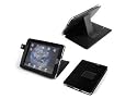 BadBoyz PU  Leather Case Cover and Flip Stand for the Apple iPad -  Black+ FREE SCREEN PROTECTOR