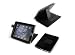 BadBoyz PU  Leather Case Cover and Flip Stand for the Apple iPad - Black+ FREE SCREEN PROTECTOR  from BadBoyz Accessories