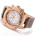 32-Degrees Men's Diver Cut-Out Roman Numeral Chronograph Leather Strap Watch