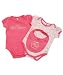 Onesie and Bib Set by Apple Bottoms (0-9m)