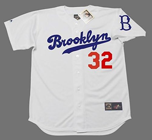 SANDY KOUFAX Brooklyn Dodgers Majestic Cooperstown Throwback Baseball Jersey