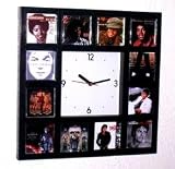 Michael Jackson album cover art history DESK WALL CLOCK